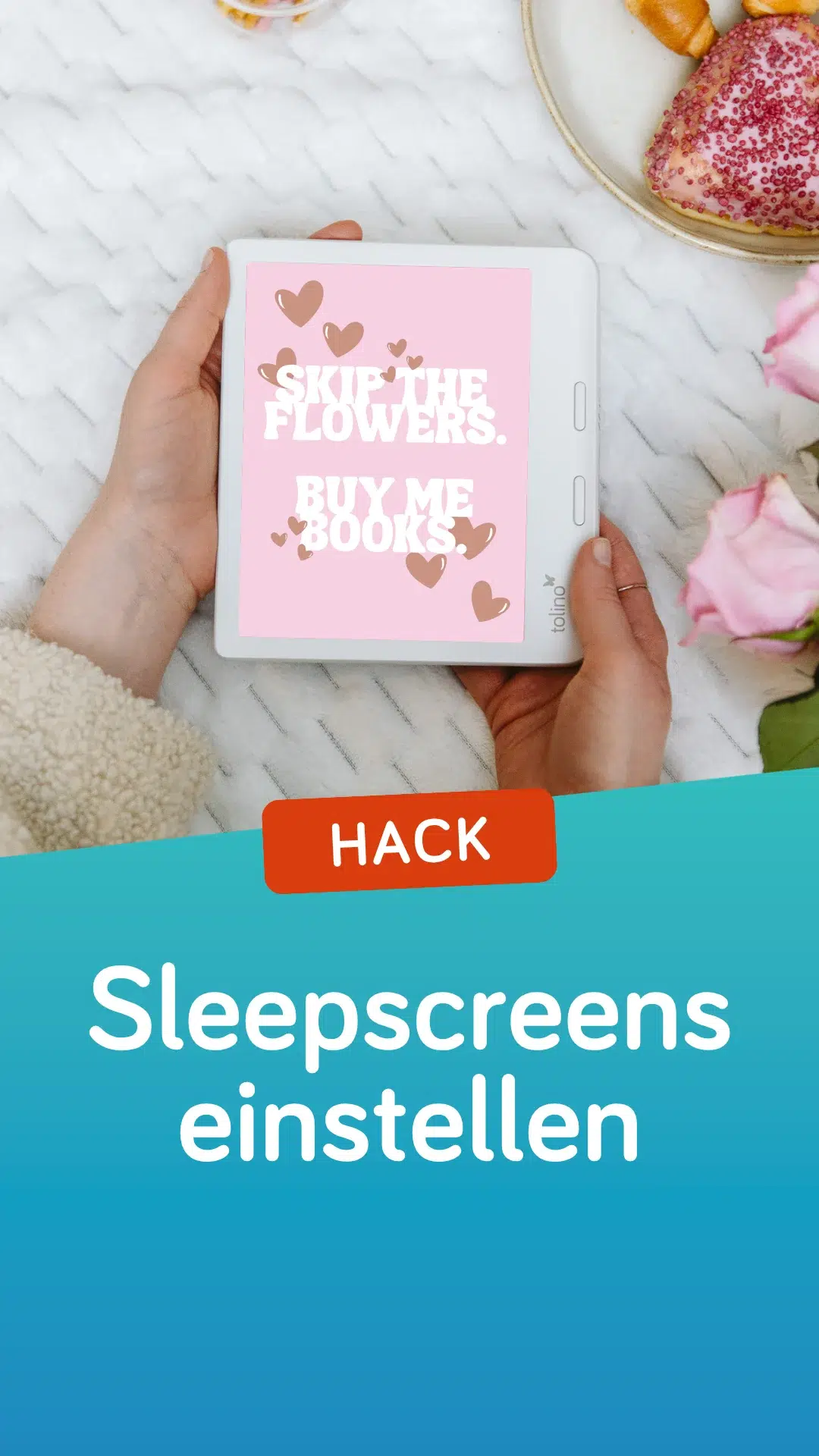 Hack Sleepscreen einstellen